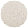 Vidaxl vloerkleed zizur crème binnen en buiten ø 120 cm jute look
