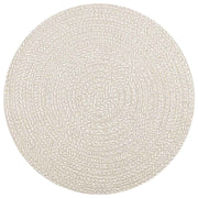 Vidaxl vloerkleed zizur crème binnen en buiten ø 120 cm jute look - afbeelding 3