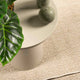 Vidaxl vloerkleed zizur beige binnen en buiten 120x120 cm jute look