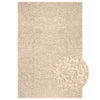 Vidaxl vloerkleed zizur beige binnen en buiten 140x200 cm jute look