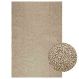 Vidaxl vloerkleed zizur beige binnen en buiten 160x230 cm jute look - afbeelding 1