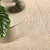 Vidaxl vloerkleed zizur beige binnen en buiten 200x290 cm jute look