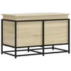 Vidaxl opbergbox met deksel 80x40x51,5 cm bewerkt hout sonoma eiken