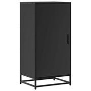 Vidaxl schoenenrek 48x38x97,5 cm bewerkt hout zwart - afbeelding 2