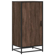 Vidaxl schoenenrek 48x38x97,5 cm bewerkt hout bruin eikenkleurig - afbeelding 2