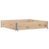 VidaXL Plantenbak 100x100 cm massief grenenhout