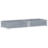 VidaXL Plantenbak 150x50 cm massief grenenhout grijs
