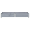VidaXL Plantenbak 150x50 cm massief grenenhout grijs
