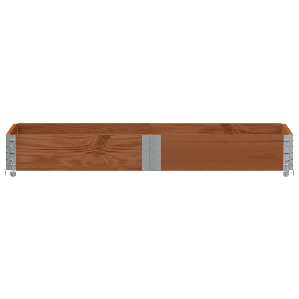 VidaXL Plantenbak 150x50 cm massief grenenhout bruin