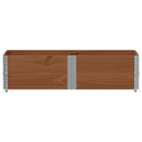 Vidaxl plantenbak 150x50 cm massief grenenhout bruin - afbeelding 3