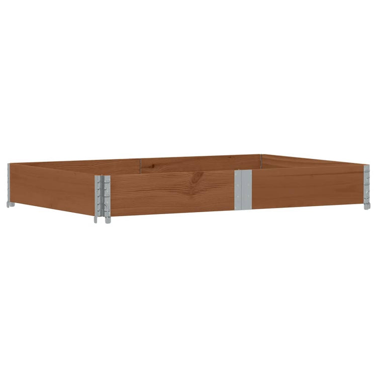 VidaXL Plantenbak 150x100 cm massief grenenhout bruin