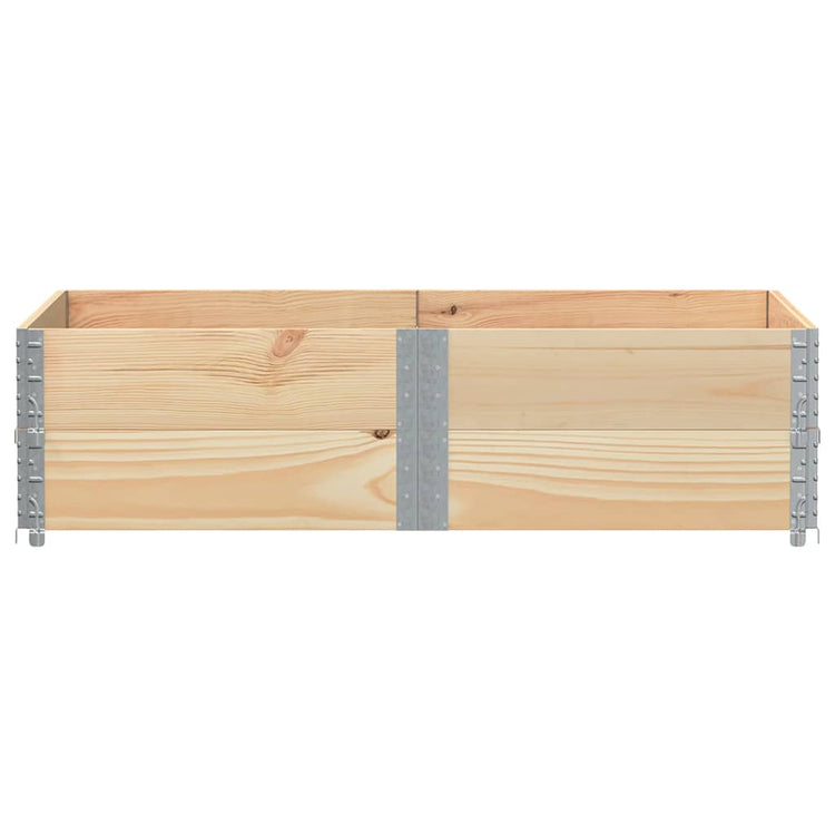 Vidaxl plantenbak 150x100 cm massief grenenhout