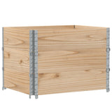 Vidaxl plantenbak 80x60 cm massief grenenhout - afbeelding 2