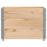 Vidaxl plantenbak 80x60 cm massief grenenhout - afbeelding 3