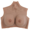 Vidaxl borstprothese e-cup silicone tan