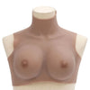 Vidaxl borstprothese e-cup silicone tan