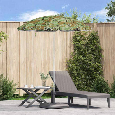 Vidaxl tuinparasol 240 cm 170t polyester camouflage