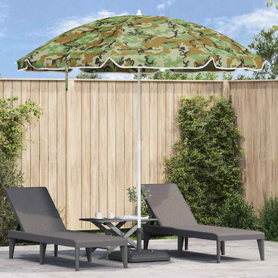 Vidaxl tuinparasol 263 x 263 x 272 cm 170t polyester camouflage