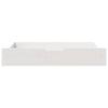 Vidaxl bedlades 2 st 95x55x17 cm massief grenenhout