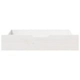Vidaxl bedlades 2 st 80x55x17 cm massief grenenhout wit - afbeelding 3