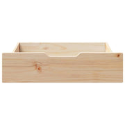 Vidaxl bedlades 2 st met wieltjes 65x55x17 cm massief grenenhout - afbeelding 3