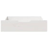 Vidaxl bedlades 2 st 65x55x17 cm massief grenenhout wit