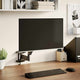 Vidaxl monitor-muurbeugel 27 inch scherm gasveer 10 kg
