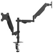 Vidaxl monitorbeugels 27 inch scherm gasveer 20 kg - afbeelding 2