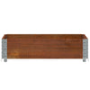 VidaXL Plantenbak 80x60 cm massief grenenhout bruin