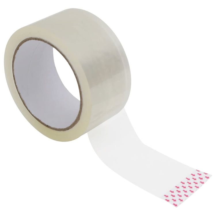 Vidaxl verpakkingstape 36 st 48 mm x 66 m transparant