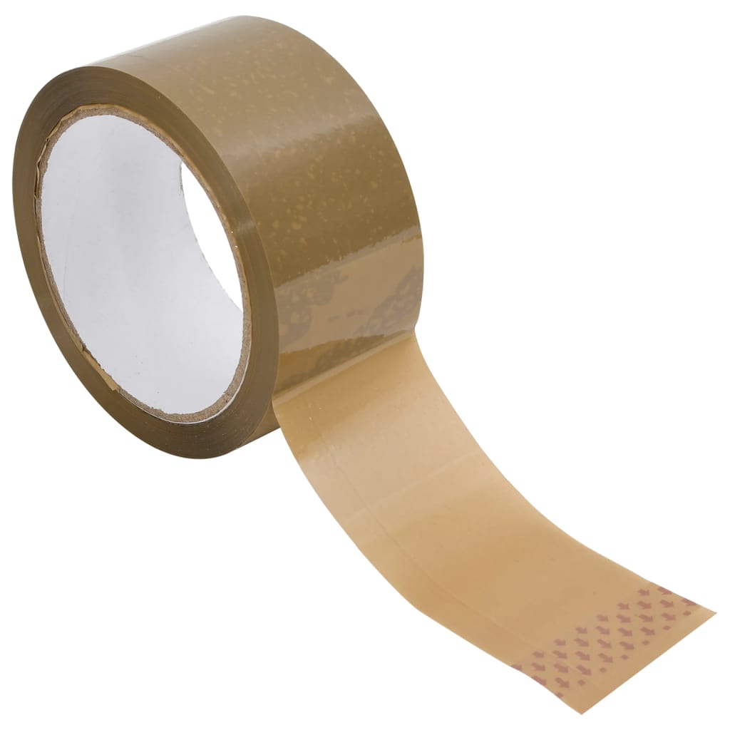 Vidaxl verpakkingstapes 72 st 48 mm x 66 m bruin