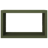 Vidaxl haardhoutrek 100x40x60 cm staal groen - afbeelding 3