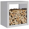Vidaxl haardhoutrek 60x40x60 cm gegalvaniseerd staal