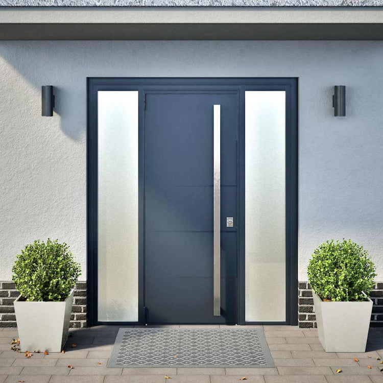 Vidaxl plantenbakken 2 st 40x40x40 cm roestvrij staal