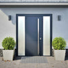 Vidaxl plantenbakken 2 st 50x50x50 cm roestvrij staal