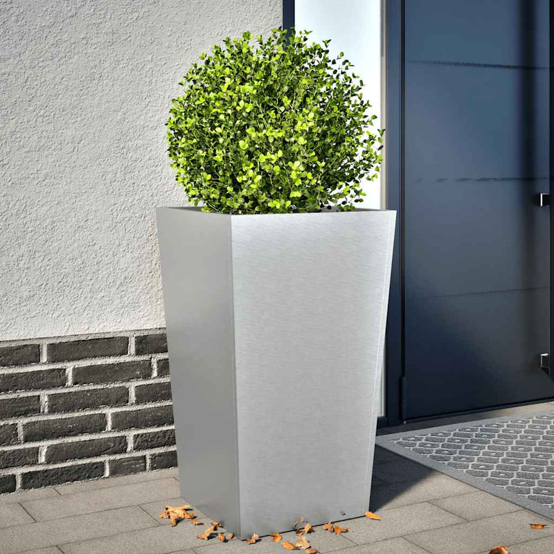 Vidaxl plantenbak 45x45x75 cm gegalvaniseerd staal