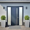Vidaxl plantenbakken 2 st 45x45x75 cm gegalvaniseerd staal