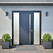 Vidaxl plantenbakken 2 st 40x40x40 cm staal antracietkleurig - afbeelding 3