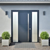 Vidaxl plantenbakken 2 st 40x40x40 cm roestvrij staal