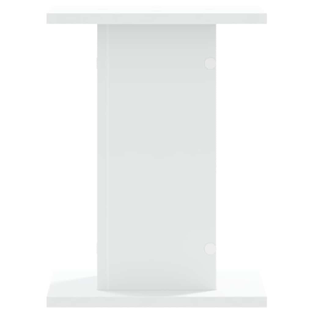 Vidaxl speakerstandaards 2 st 30x30x40 cm bewerkt hout wit