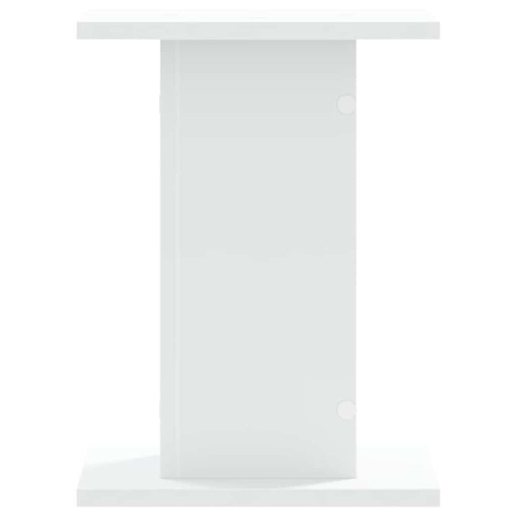 Vidaxl speakerstandaards 2 st 30x30x40 cm bewerkt hout wit