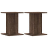 Vidaxl speakerstandaards 2 st 30x30x40 cm bewerkt hout bruin eiken