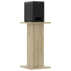 Vidaxl speakerstandaards 2 st 30x30x60 cm bewerkt hout sonoma eiken
