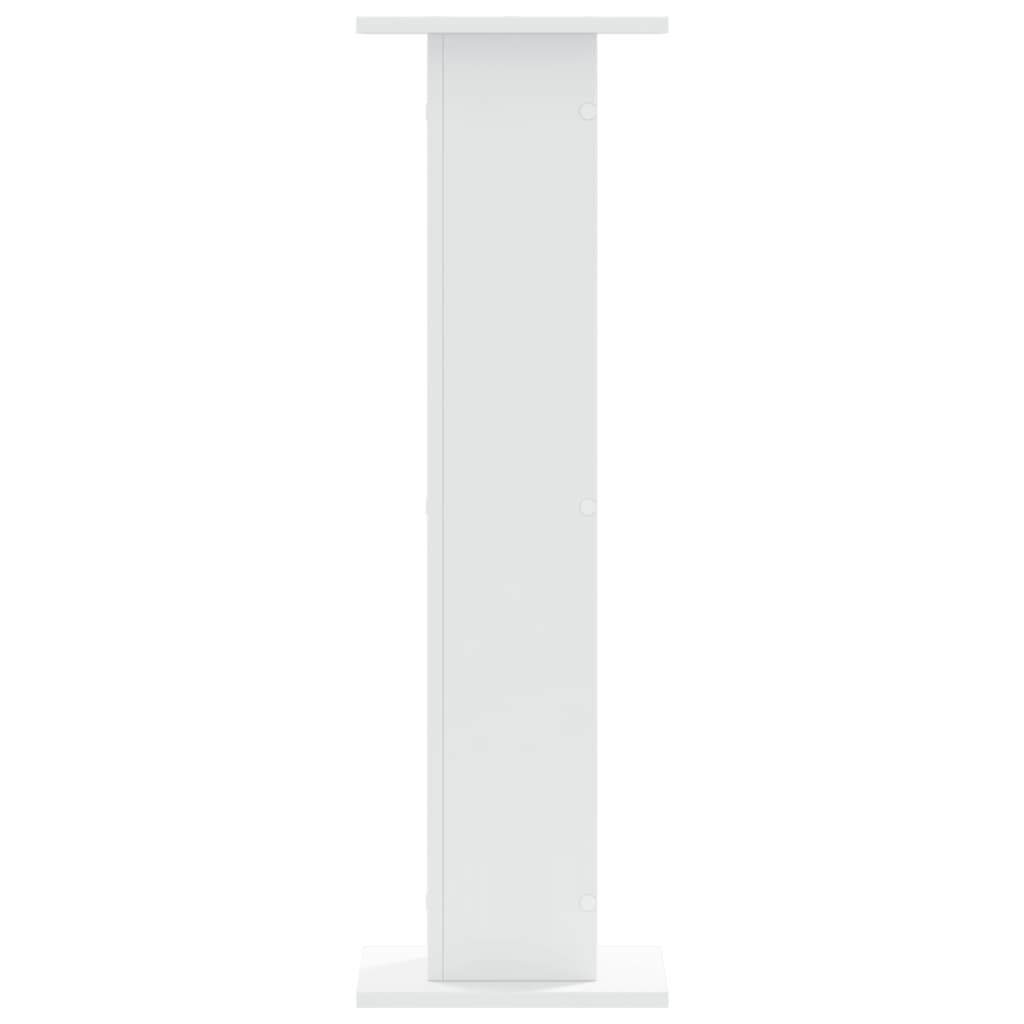 Vidaxl speakerstandaards 2 st 30x30x95 cm bewerkt hout wit