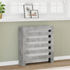 Vidaxl radiatorombouw 78x20x82 cm bewerkt hout betongrijs