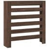 Vidaxl radiatorombouw 78x20x82 cm bewerkt hout bruin eikenkleurig