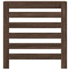 Vidaxl radiatorombouw 78x20x82 cm bewerkt hout bruin eikenkleurig