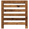 Vidaxl radiatorombouw 78x20x82 cm bewerkt hout oud hout