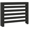 Vidaxl radiatorombouw 104x20x82 cm bewerkt hout zwart