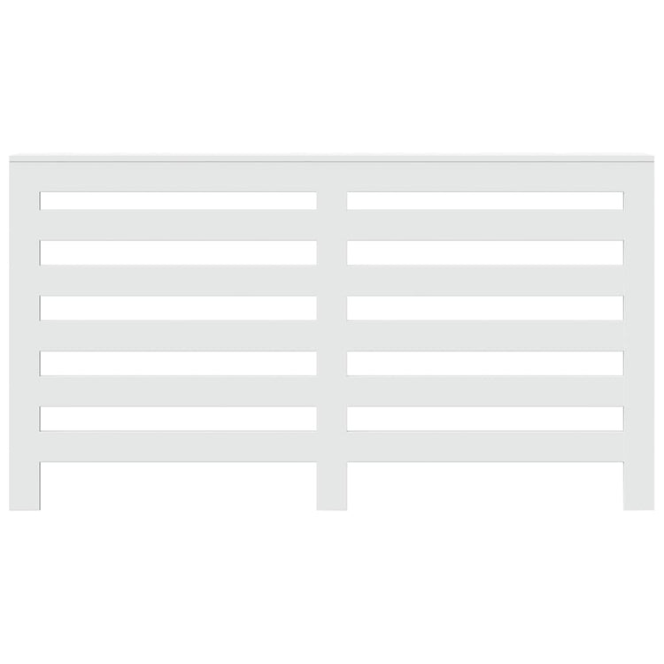 Vidaxl radiatorombouw 149x20x82 cm bewerkt hout wit